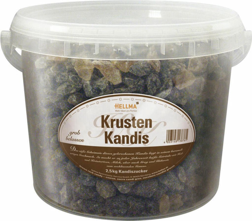 Hellma Krusten Kandis, Zucker, Portionszucker, Produktbild 