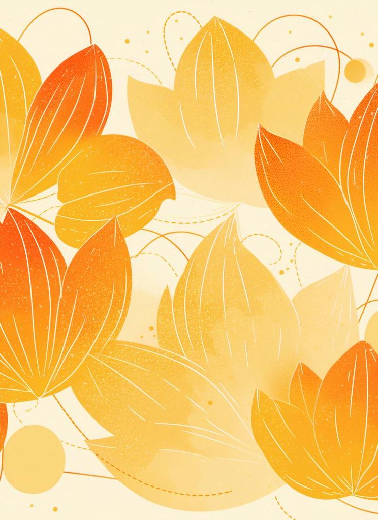 Plakat 40x55cm Herbstvisualisierung
