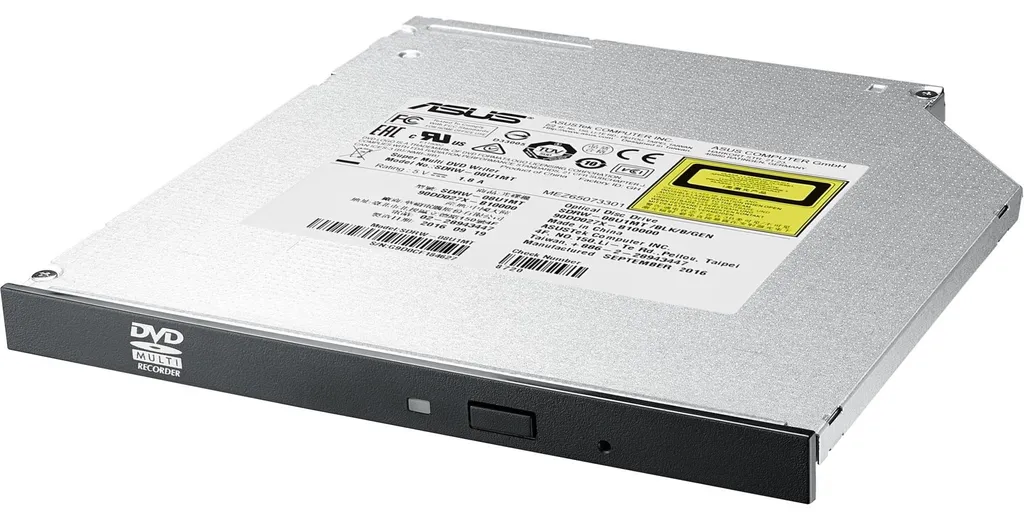 Graveur DVD ASUS SDRW-08U1MT Interne avec Technologie E-Green Noir