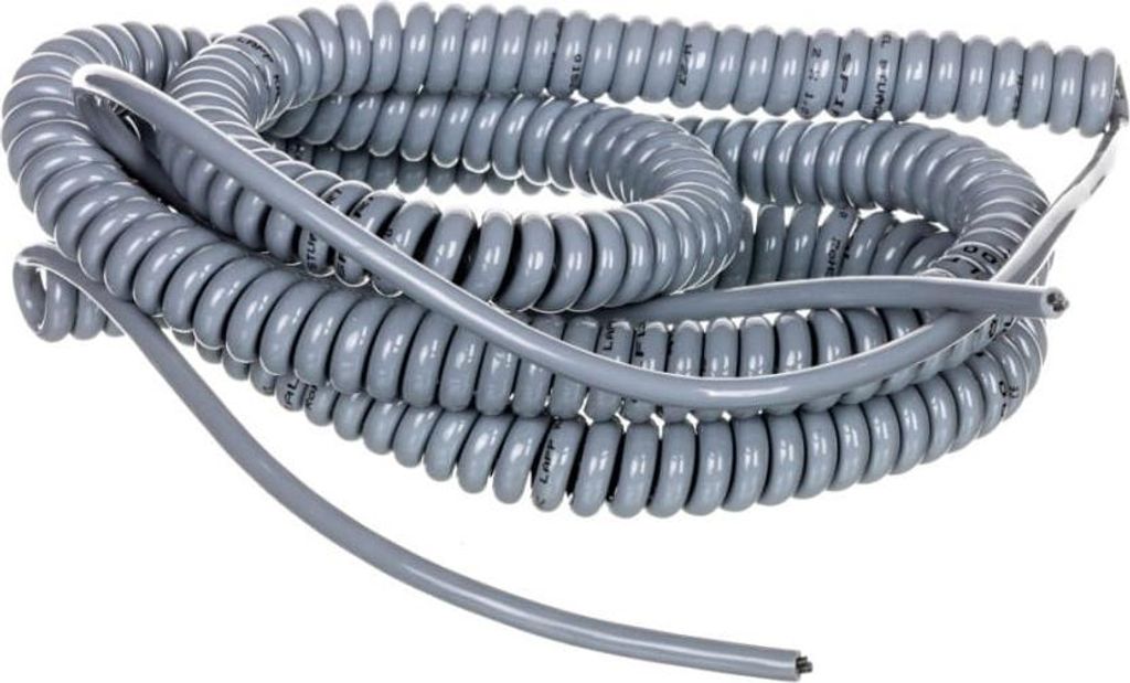 LappKabel Spiralkabel ÖLFLEX SPIRAL 400 P 1500 mm / 4500 mm 2 x 1 mm² Grau 70002648 1 St. (70002648)