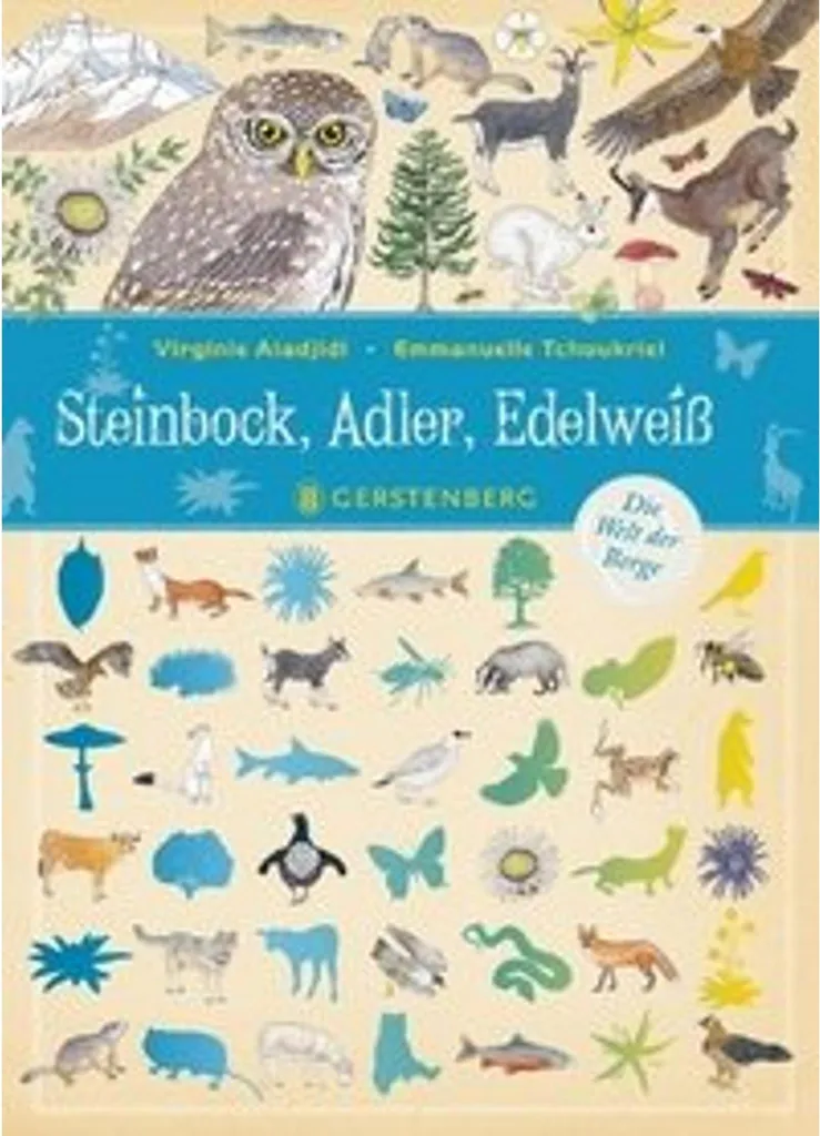 Garder la bière fraîche avec la chope Steinbock Adler Edelweiß en grès