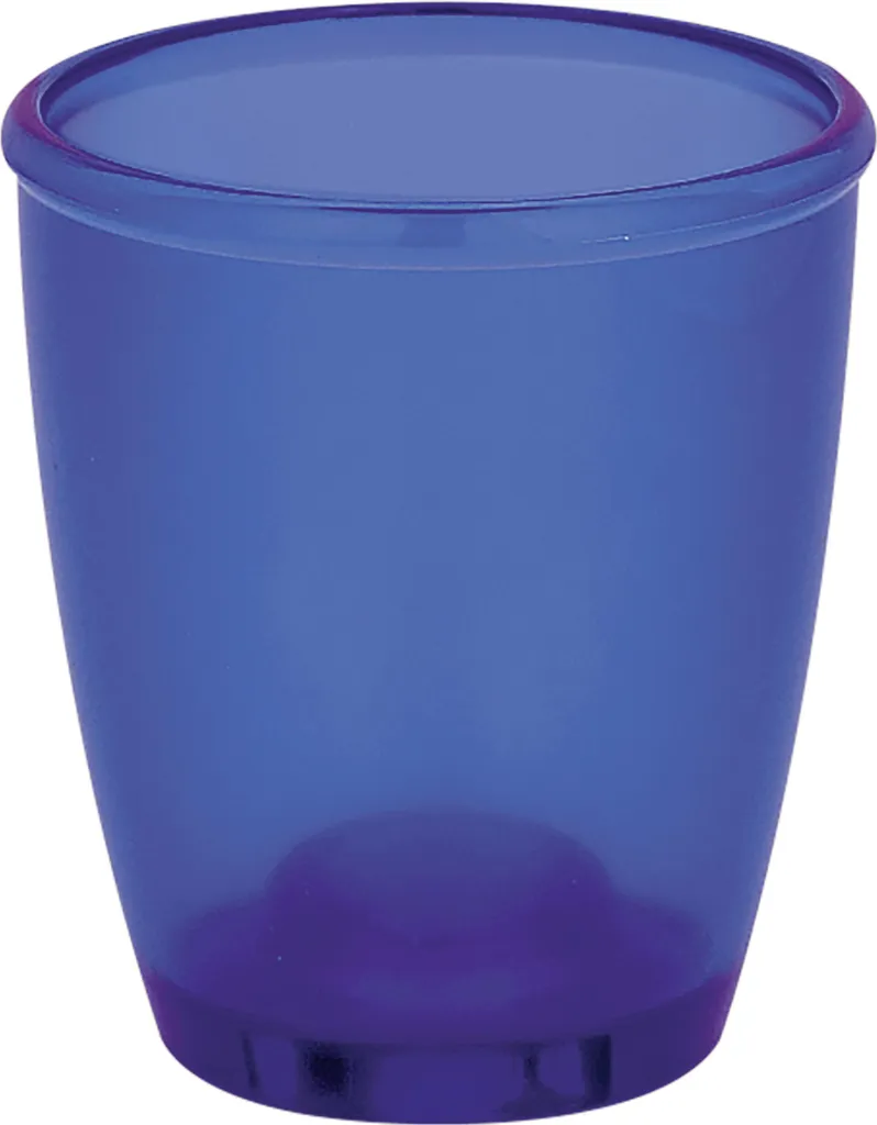 Porte-brosse à dents bleu pour l'organisation de votre salle de bain