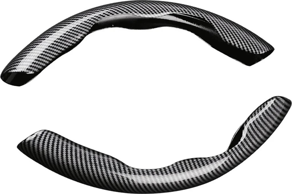 Accessorio Volante Fibra Carbonio Nero 0.6mm - Ultra Sottile Universale