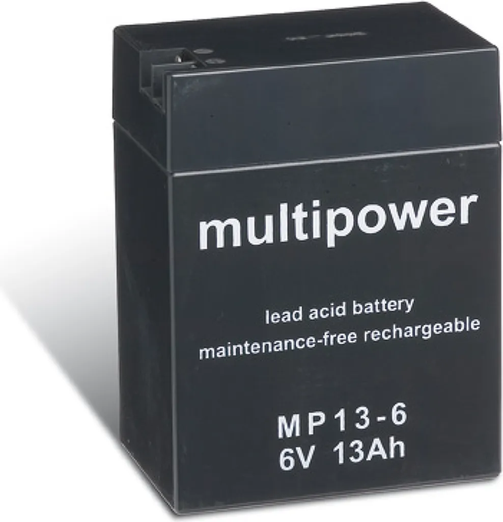 Batterie Powery MP13-6 Multipower 6V robuste avec longue durée de vie