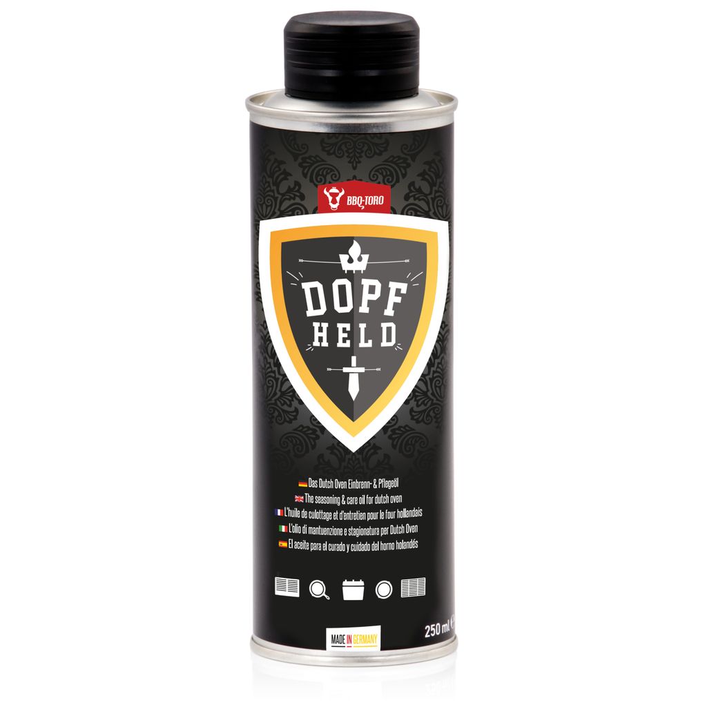 BBQ-Toro Dutch Oven Pflege Set | mit DOPFWUNDER + DOPFHELD Produktbild 6