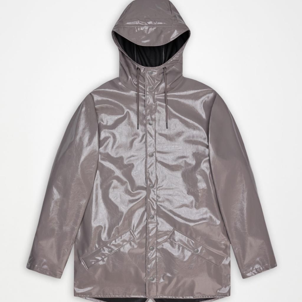 RAINS 12010R LONG JACKET W3 Violett Produktbild 