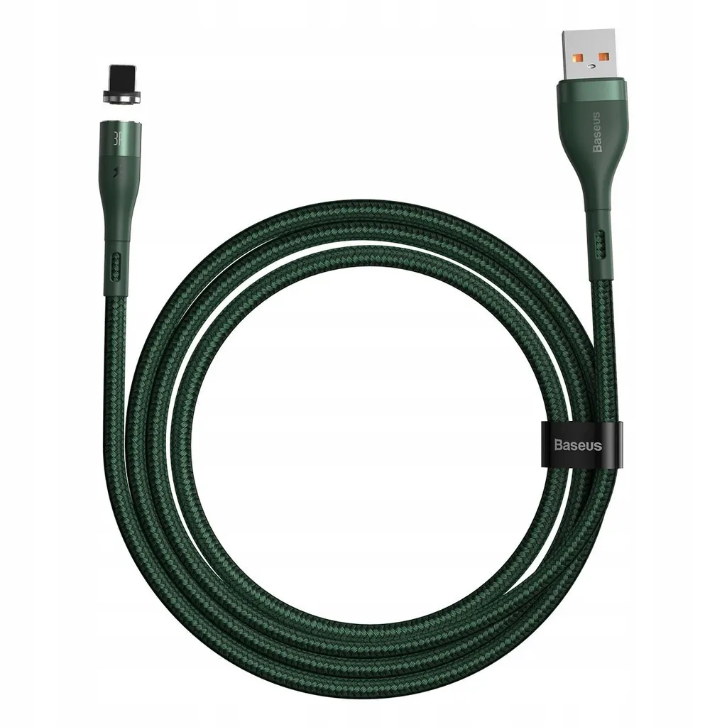 Soluzione Anti-Rottura: Cavo Magnetico Lightning Verde 1m Zinco 2.4A