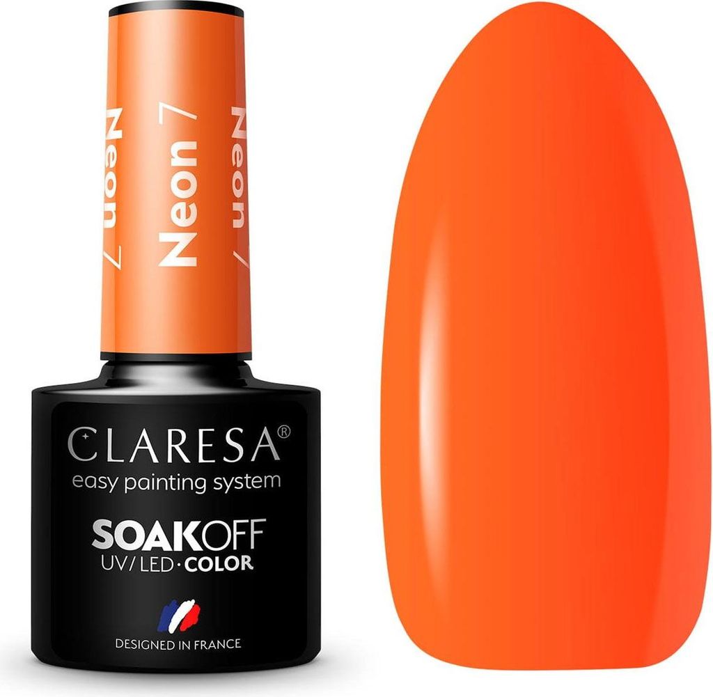 CLARESA Hybrid-Gel-Nagellack NEON 7 -5g