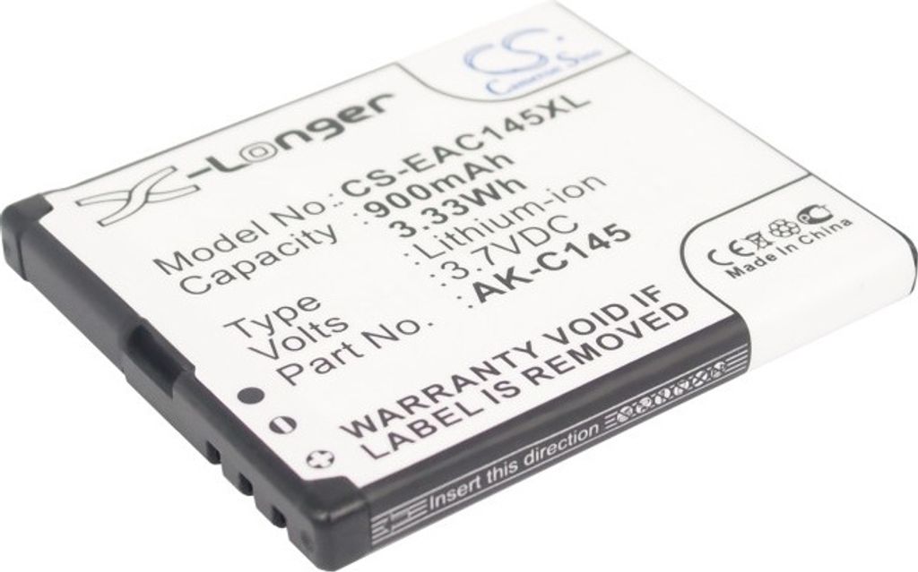 Akku für Aligator A420, (equ.AK-C145) 900mAh, Li-ion
