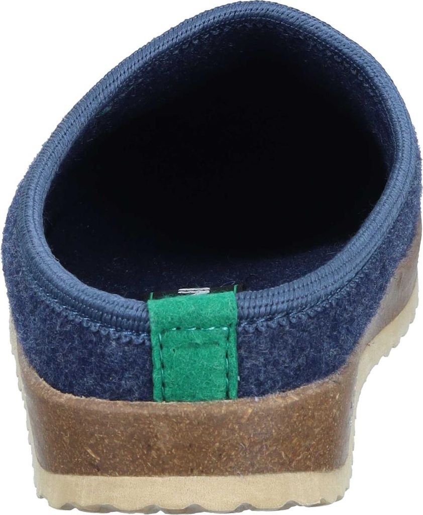 Dr. Brinkmann Damen Hausschuh Herren Uni Pantoffel aus Wollfilz Nerpio, Größe:43 EU, Farbe:Blau