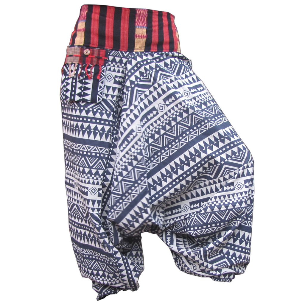 PANASIAM Aladin Muck Pants - Comfortabele Viscose Broek S/M Met Zakken