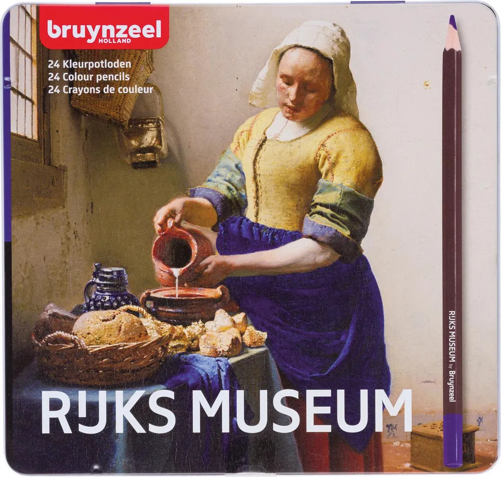 Matite Colorate Bruynzeel Vermeer Milkmaid - L'Arte nelle tue Mani