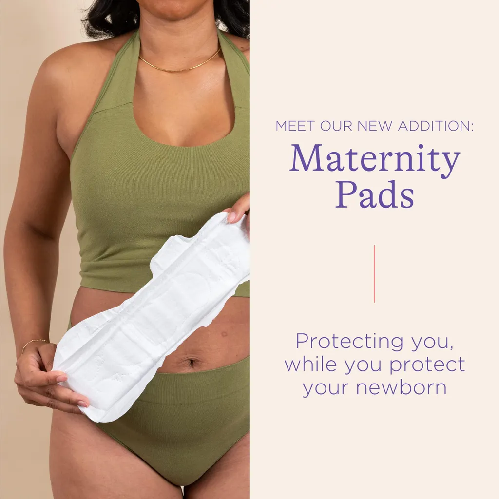 Serviettes post-partum jetables L 0-2 semaines - Lot de 10 protections - 8