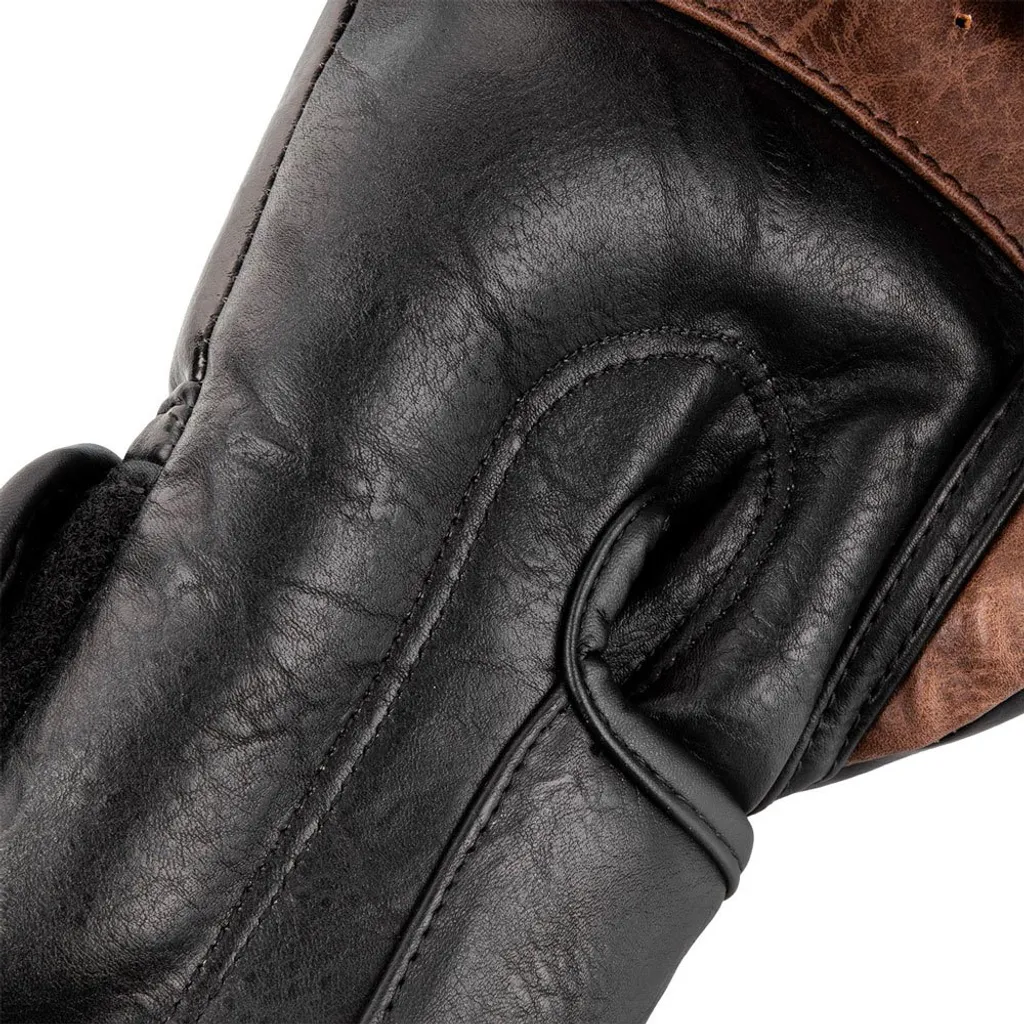 Gants de boxe pour entraînement Venum Impact 12 oz Noir Marron polyvalent - 6