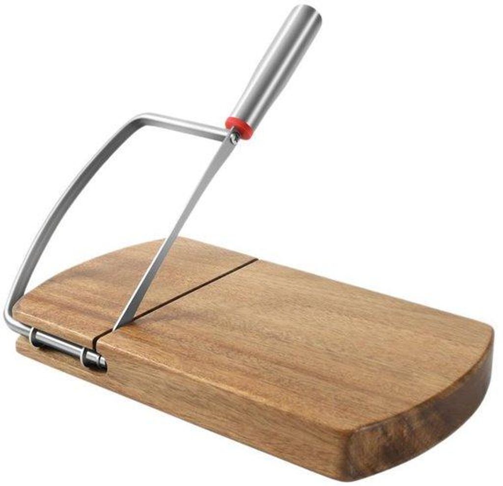 Holz-Käsehobel – Holzkäsehobel, multifunktionaler Draht-Käsehobel für Käse, Butter, Obst und Gemüse