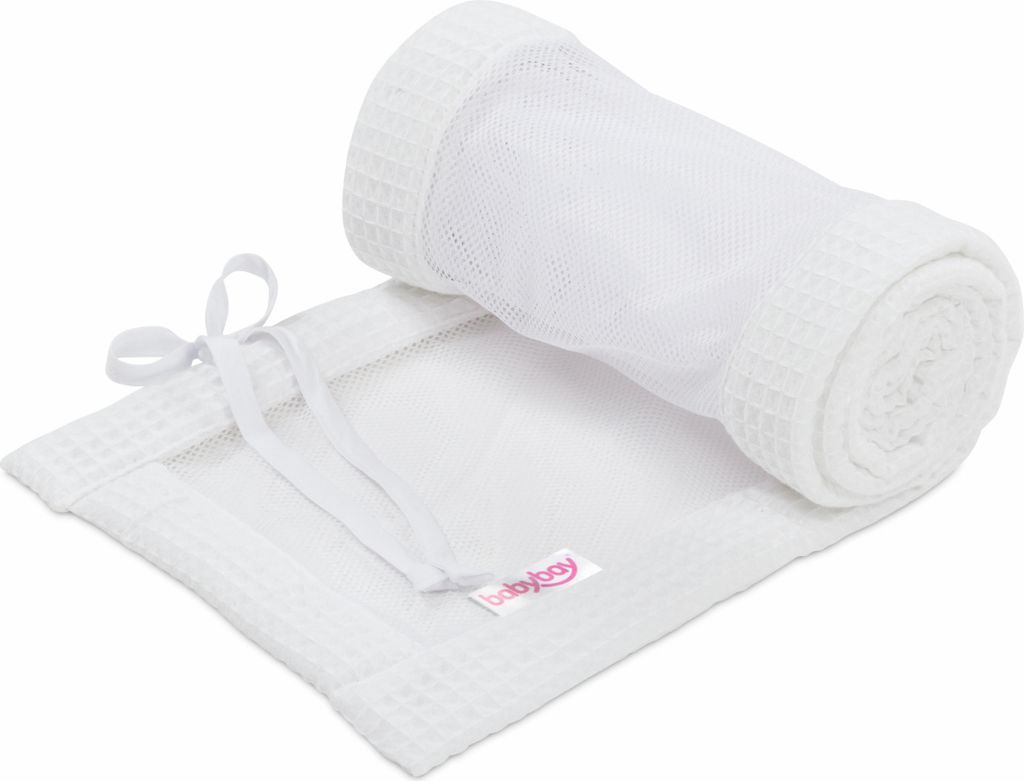 babybay Nestchen Mesh-Waffelpiqué passend für Modell Original, weiß
