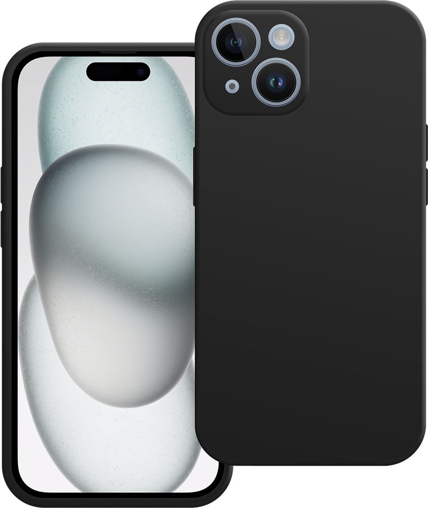 Hülle Apple iPhone 15 Schutzhülle - Cazy - Schwarz