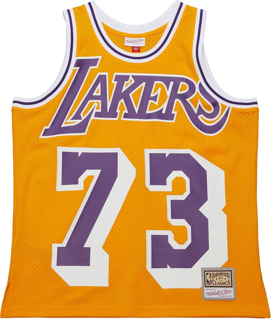 Mitchell & Ness NBA Waxxed Out Jersey Los Angeles Lakers 1998 Dennis Rodman XL