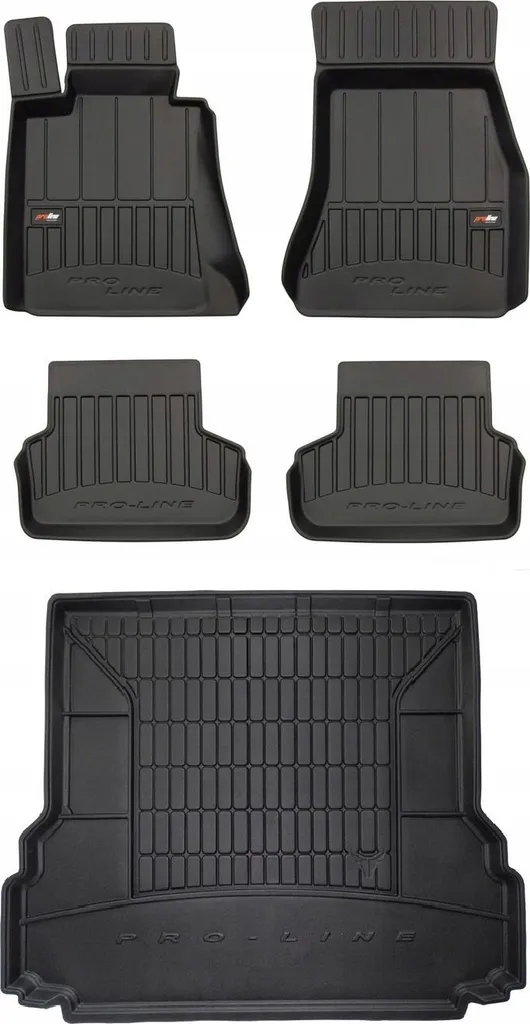 Tappetini 3D SET e tappetino per bagagliaio BMW G31 Station wagon 2017-2023