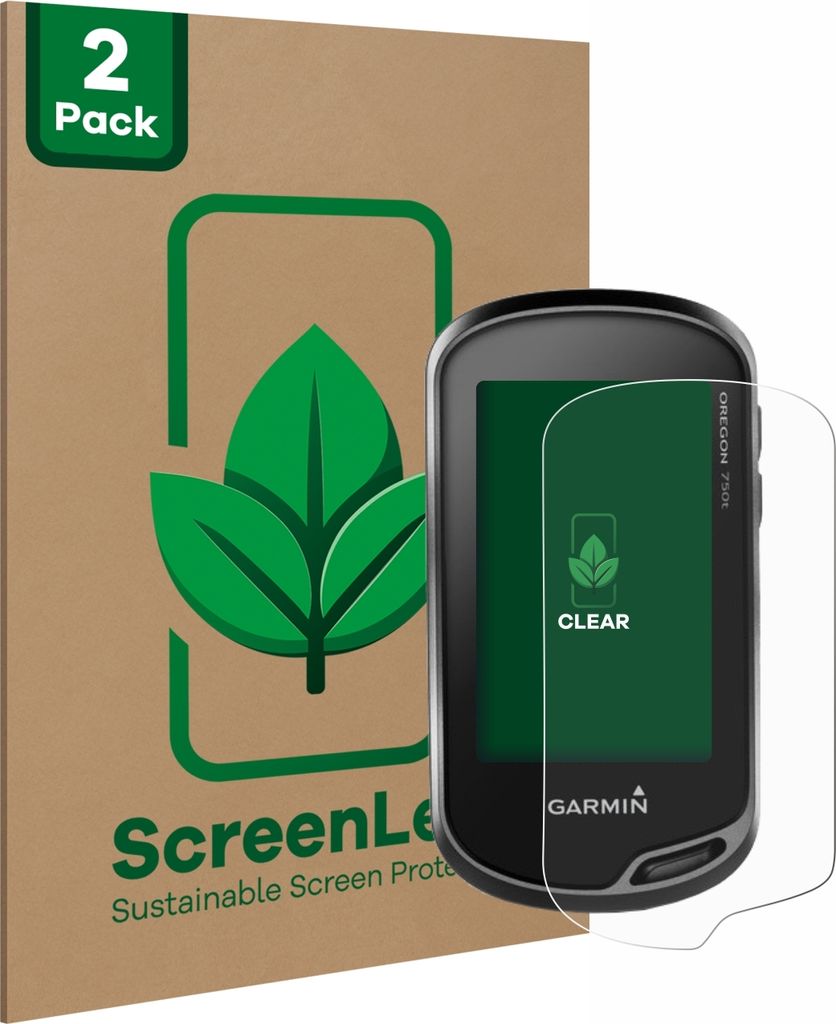 2x ScreenLeaf Schutzfolie für Garmin Oregon 700 / 750t Produktbild 