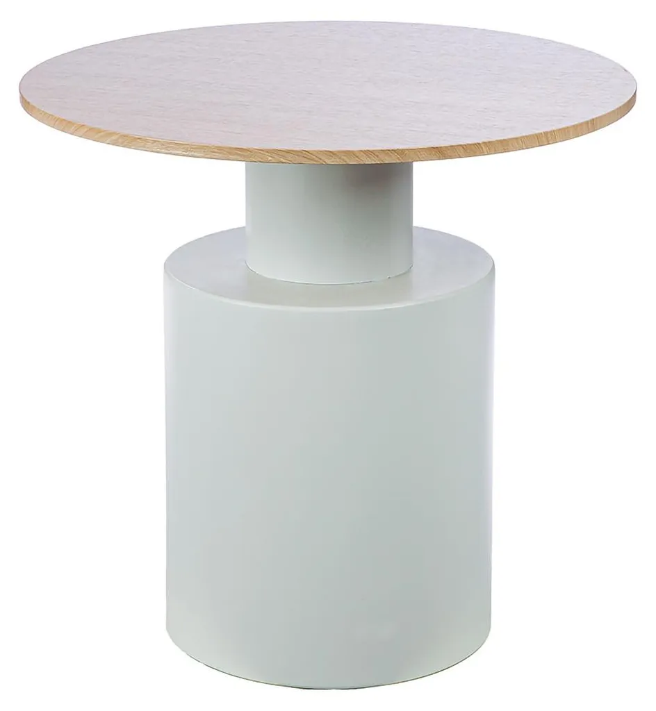 Petite table basse de salon ronde pour espace lecture et café Gilde