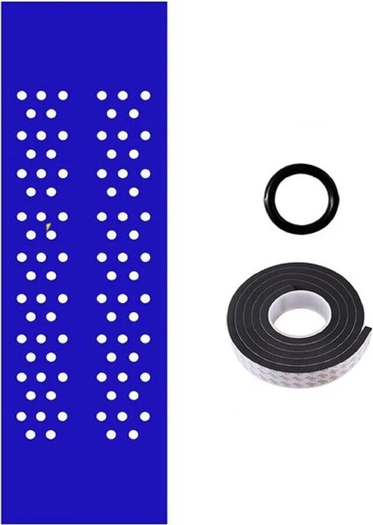 Protection de manche de hockey bleue - Grip de crosse thermo-rétractable