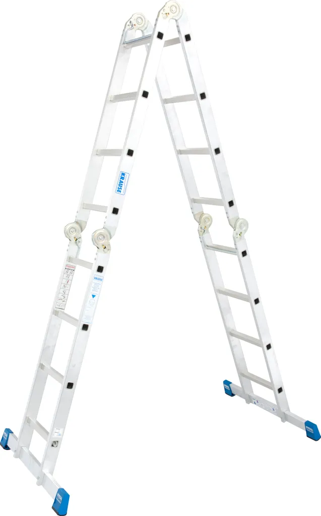 KRAUSE STABILO Échelle universelle à joints articulés avec 4x4 échelons
