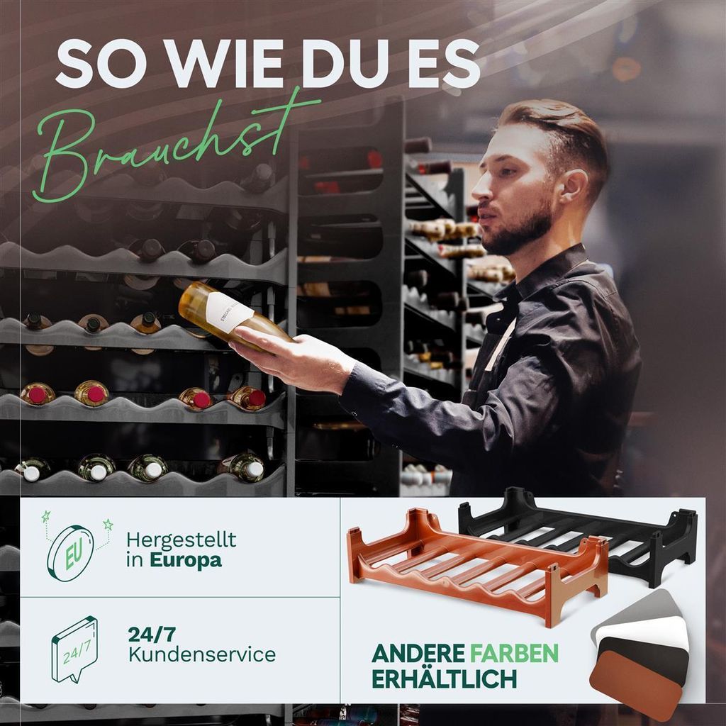 Novaliv casier à bouteilles pour 12 bouteilles | casier à Image du produit 