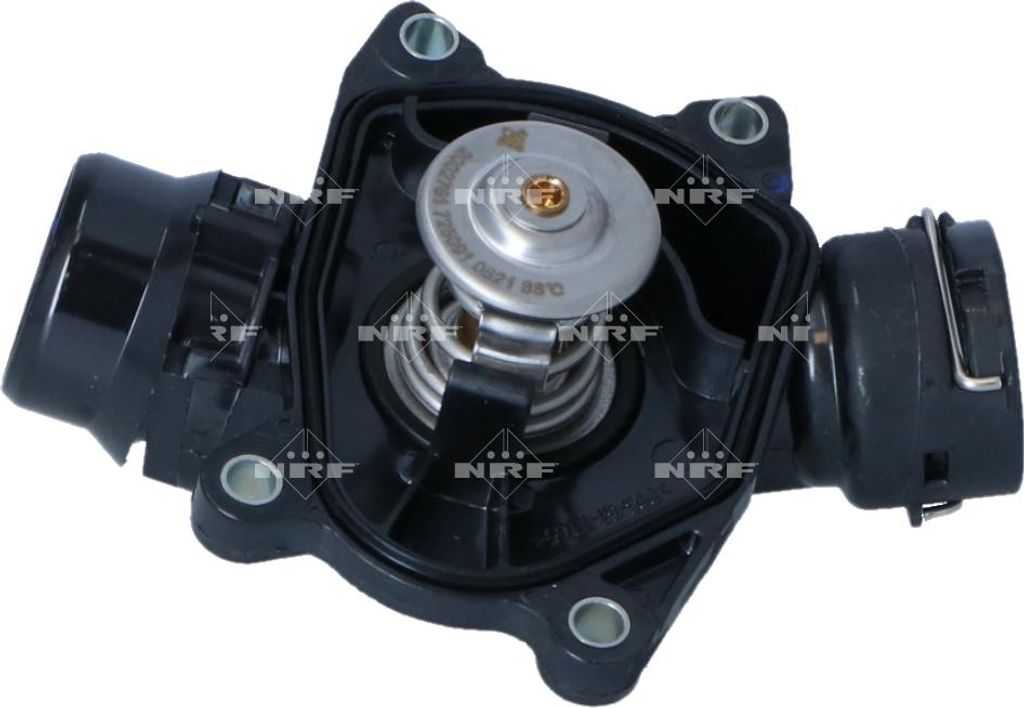 NRF Thermostat Kühlmittel 88°C für OPEL Omega B Limousine (V94) Omega B Caravan (V94) für BMW 3 Limousine (E46) 5 Limousine (E39) 3 Touring (E4...