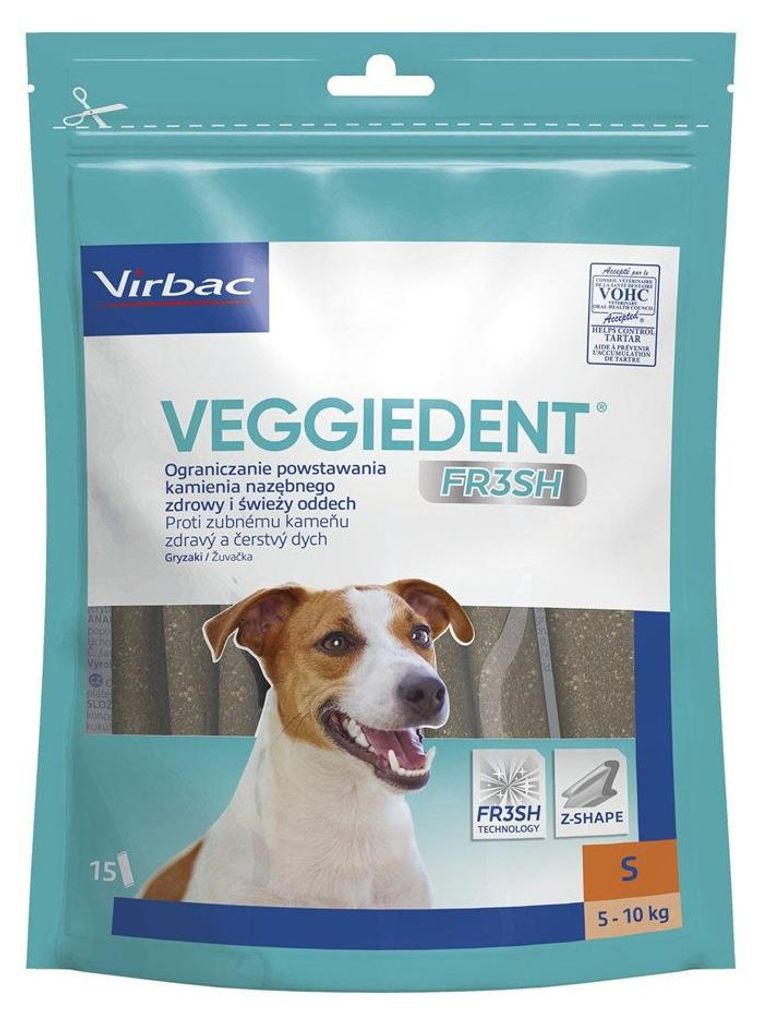 VIBRAC Veggiedent Fresh S - friandise pour chiens - 228 g Image du produit 