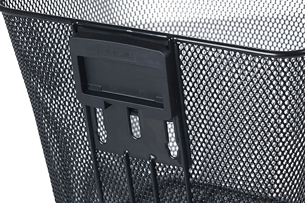 Panier de vélo avant Basil Bilbao Noir avec fixation rapide KlickFix - 6