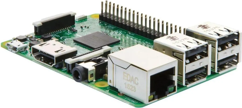 Micro-ordinateur Raspberry Pi 3 B+ Carte de Développement Quadcore - 5