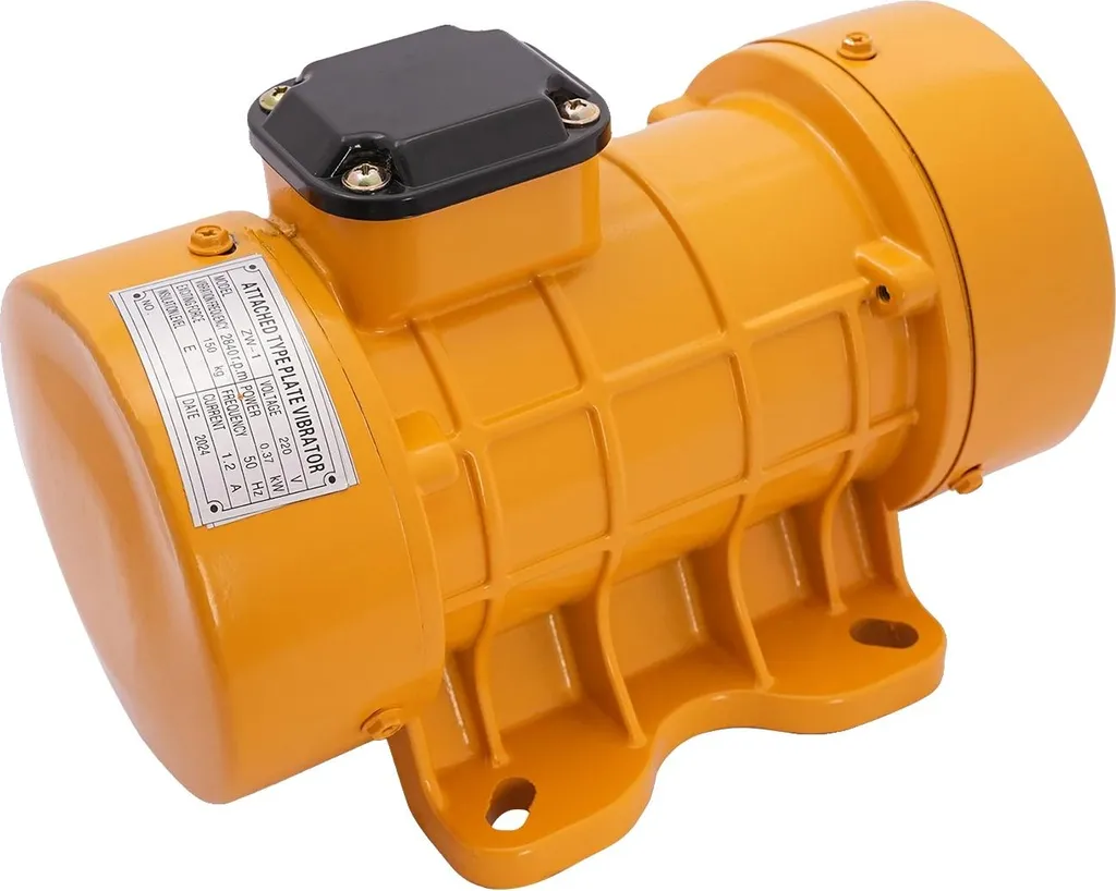 Moteur vibrant pour table vibrante et trémie 370W - Solution IP44 Jaune