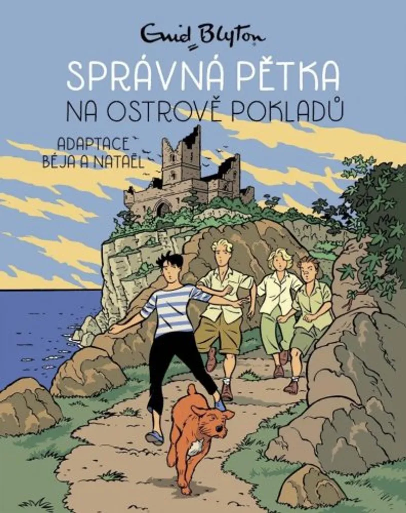Le Club des Cinq Tome 1 Édition Illustrée Trésor de l'Île de Kernach
