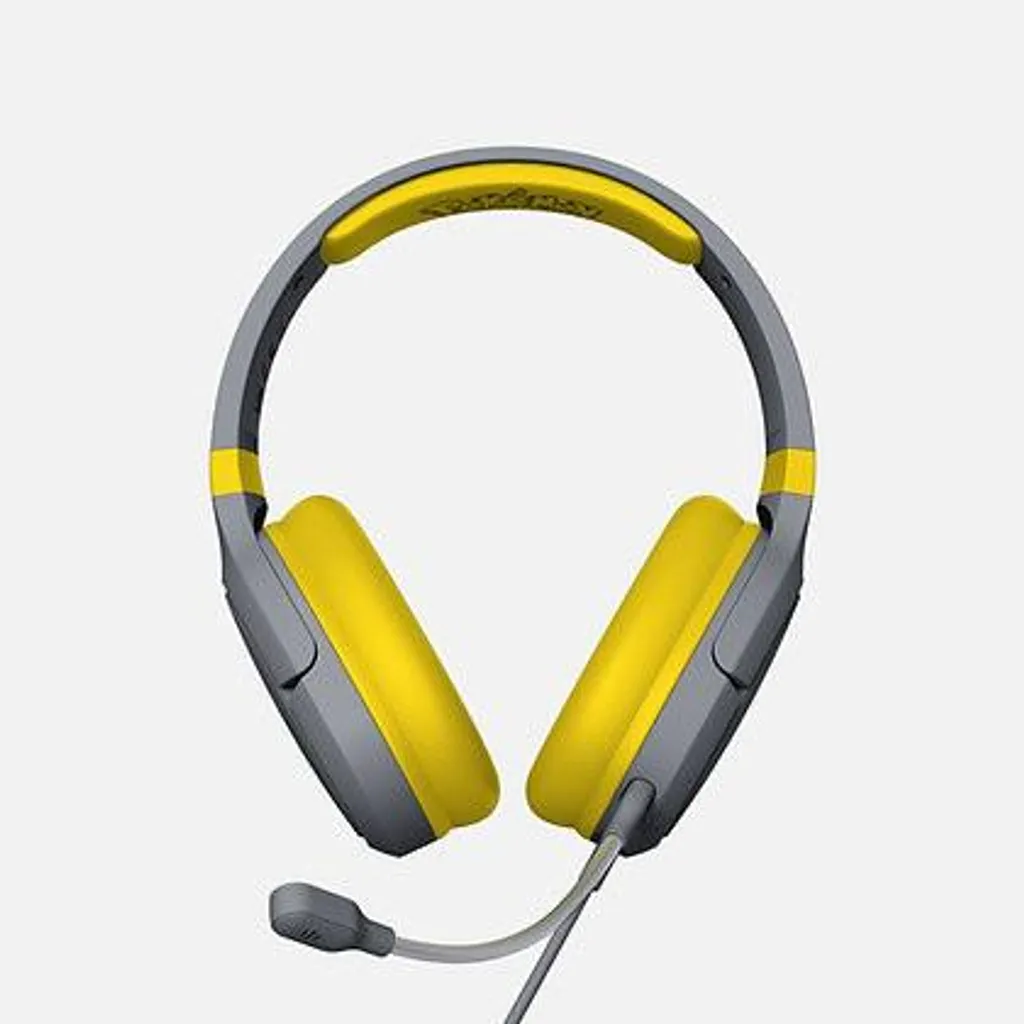 Casque Gaming Pikachu Jaune Pokémon avec Micro Perche et Son Stéréo Pro - 8