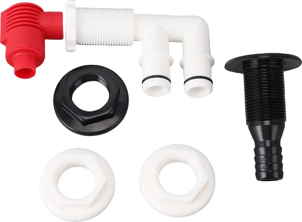Kit aérateur pour vivier 1-1/16 pouce avec montage circulation durable