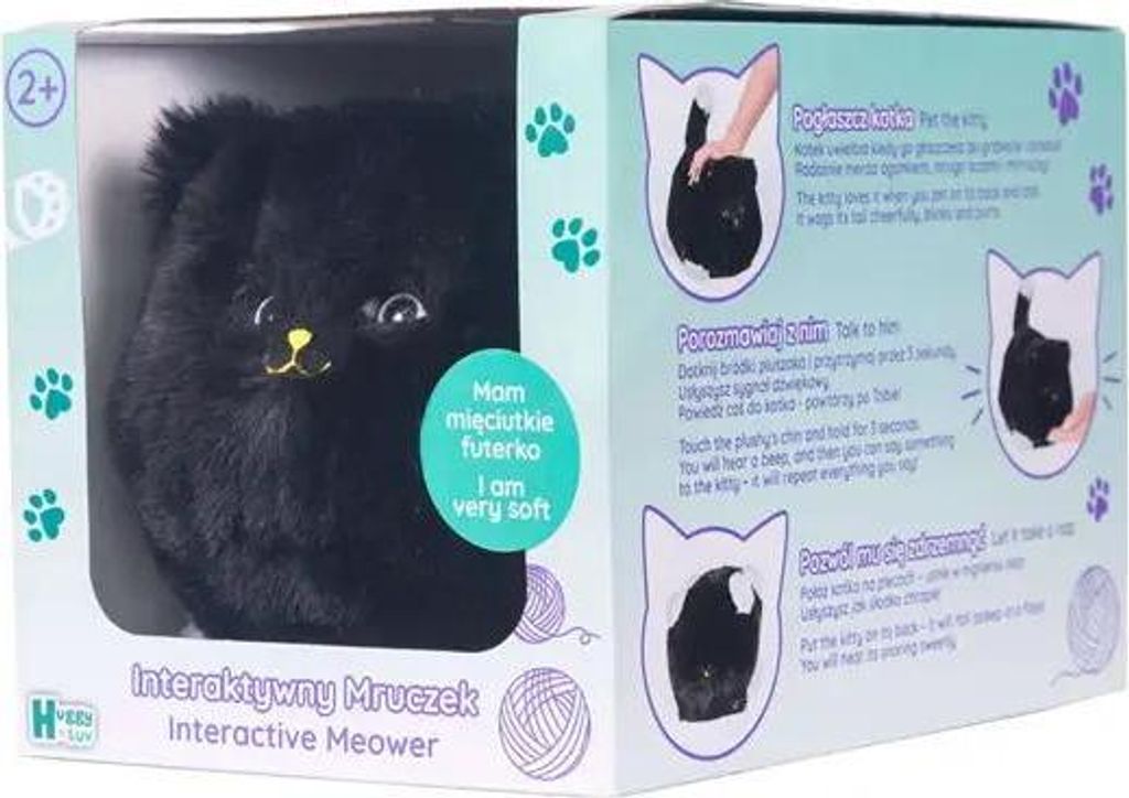 Interaktives Katzenspielzeug mit Geräuschen
