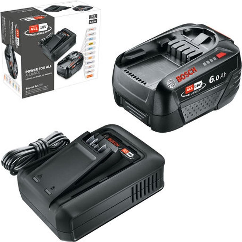 Bosch DIY Starter Set 18V (6.0Ah + AL18-44) (1600A032A8) Zdjęcie produktu 