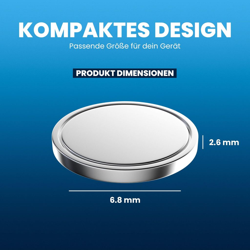 CR1620 Knopfzelle Batterie 5 Stück Alpalium Lithium Produktbild 7