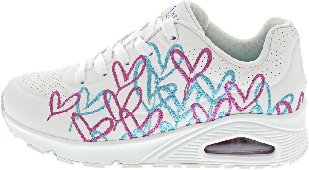 Skechers Uno - Golden Heart Sneaker Weiß in Gr. 41 Produktbild 