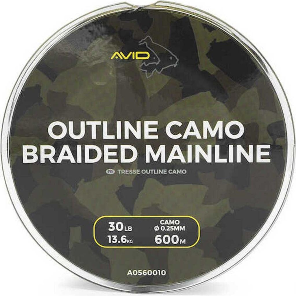 Avid Carp Outline Geflochtene Schnur 600 M Grün 30 Lbs Grün 30 Lbs