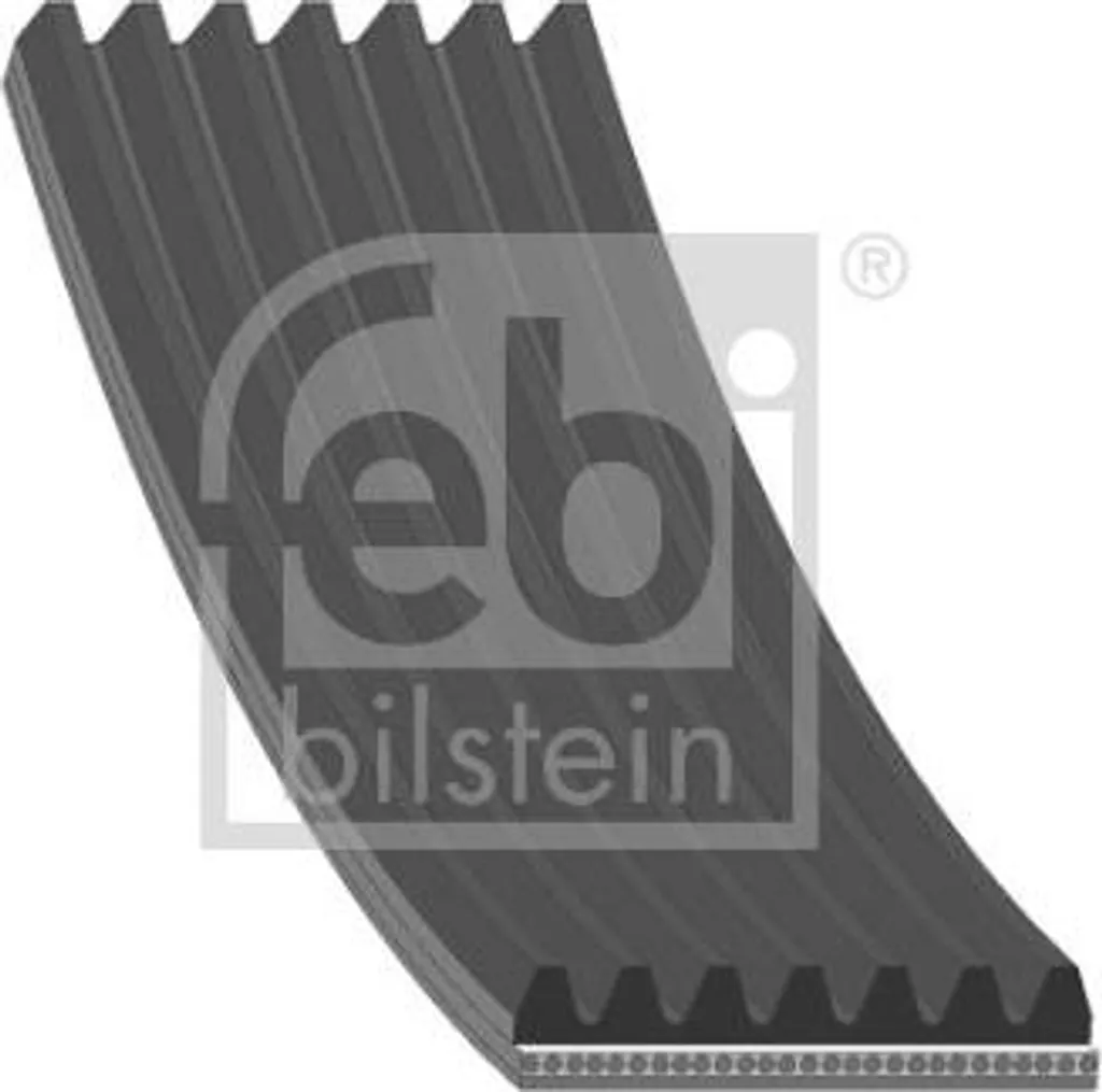 Cinghia Dentata FEBI 176707 Ricambio 7PK1380 compatibile Ford & Smart