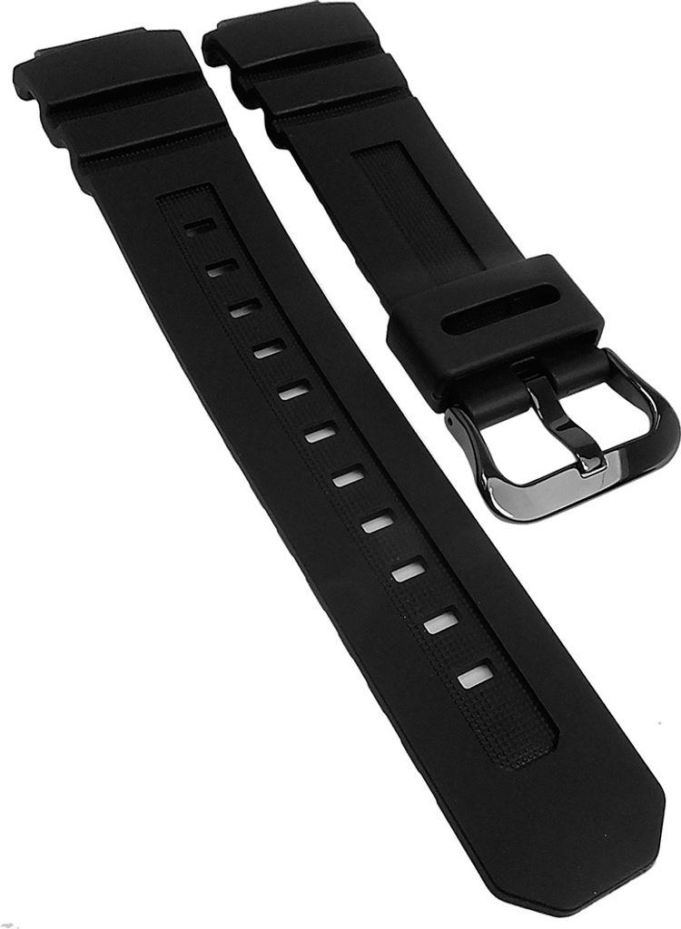 Casio G-Shock Uhrenarmband schwarz Resin > AW-591BB-1A AW-591