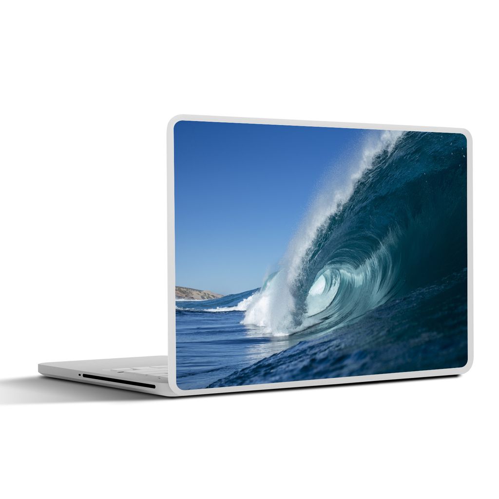 MuchoWow Laptop Aufkleber Sticker Cover Meer - Wasser - Golf 31x22.5 cm - Laptop-Deko