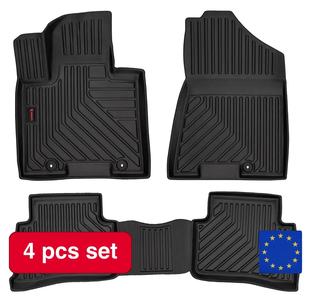 Tapis SUV anti-boue en caoutchouc : fini la moquette sale et humide