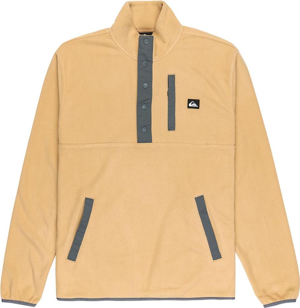 Quiksilver No Destination Fleece Mit Halbem Reißverschluss Gelb S Mann Gelb S