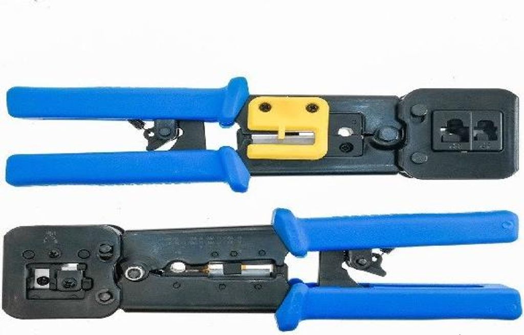 Lanberg Rj45  Rj12  Rj11 Durchgangsverbinder Crimper Produktbild 