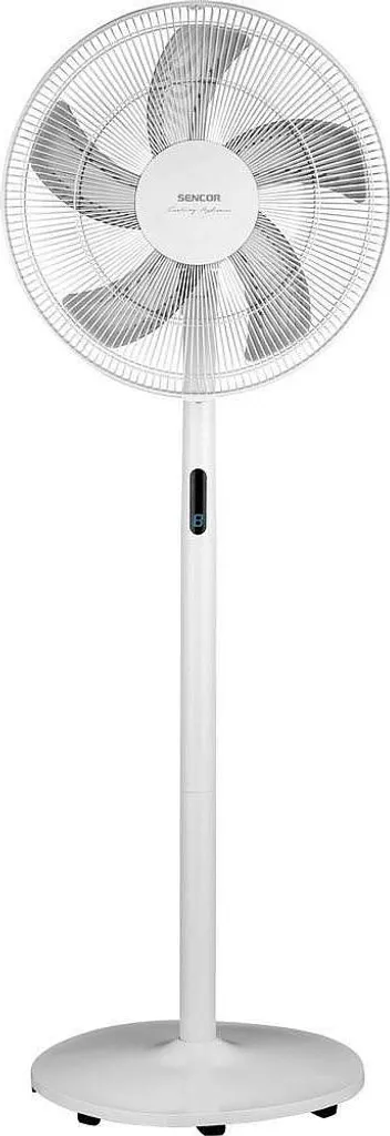 Ventilateur sur pied SENCOR SFN 4070WH blanc avec oscillation stable 40cm