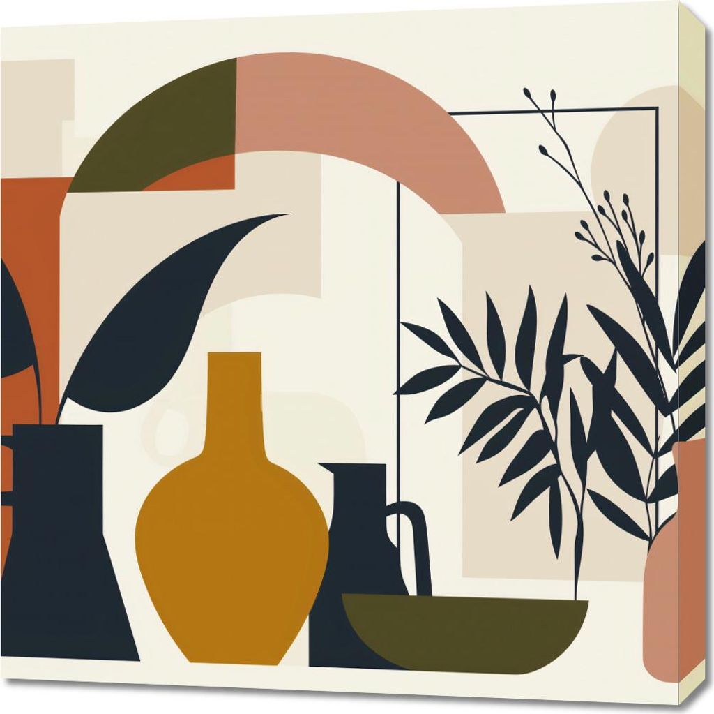 Bild 70x70cm Form Stil