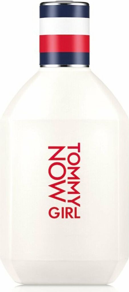 A product shot of a Tommy Hilfiger Tommy Girl Now Eau de Toilette bottle.